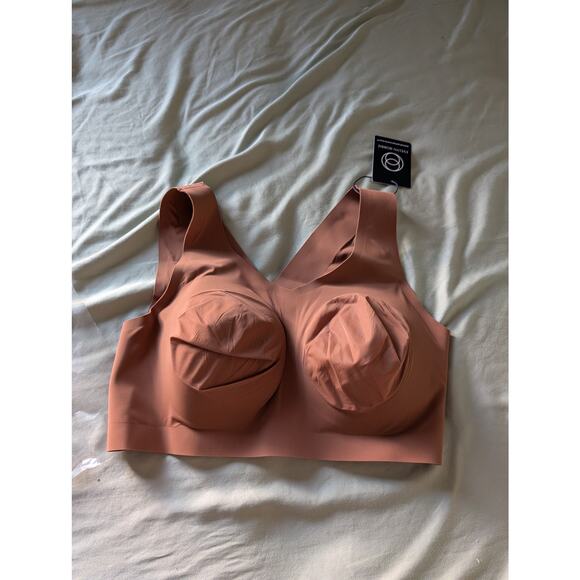 NWT Evelyn and Bobbie  Defy Bra Clay Size XL - Picture 1 of 3
